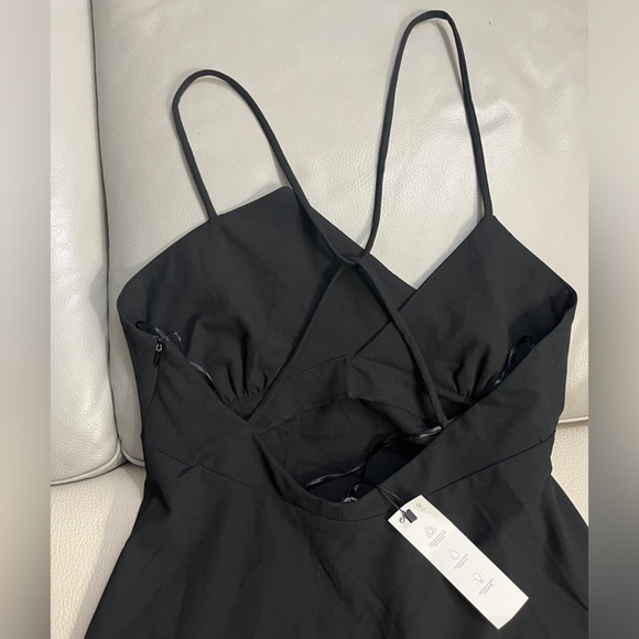 NWT - Zara Women’s Asymmetric Strappy Mini Dress - Size L - Picture 8 of 11